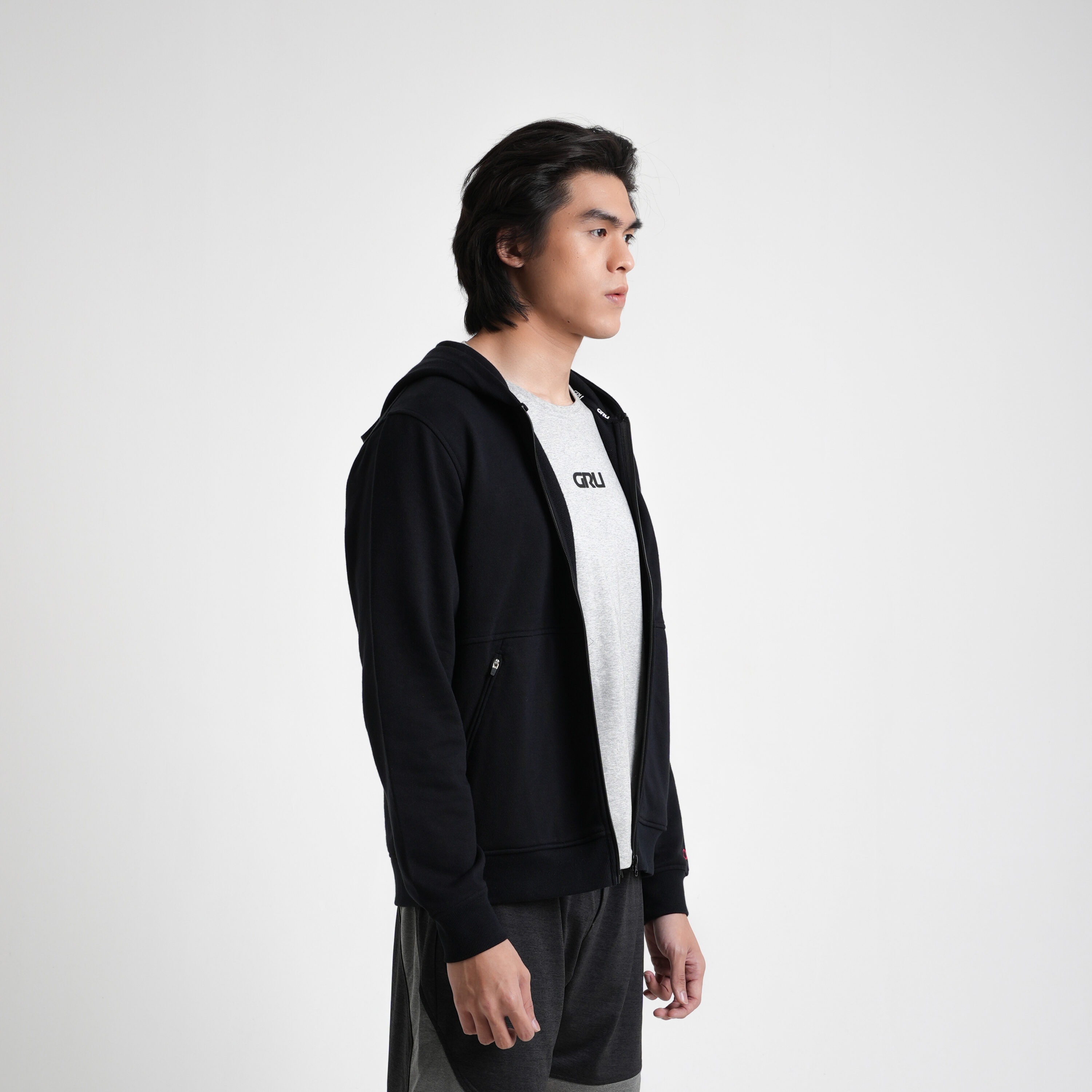 Geisture Zipped Hoodie