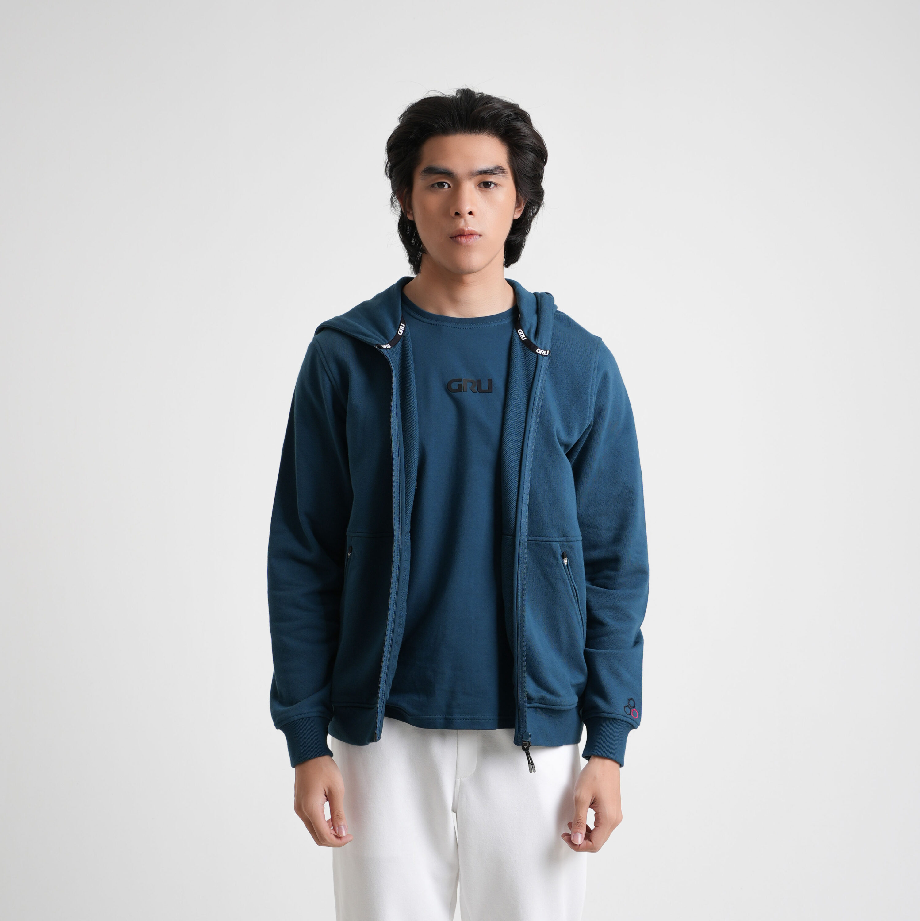 Geisture Zipped Hoodie