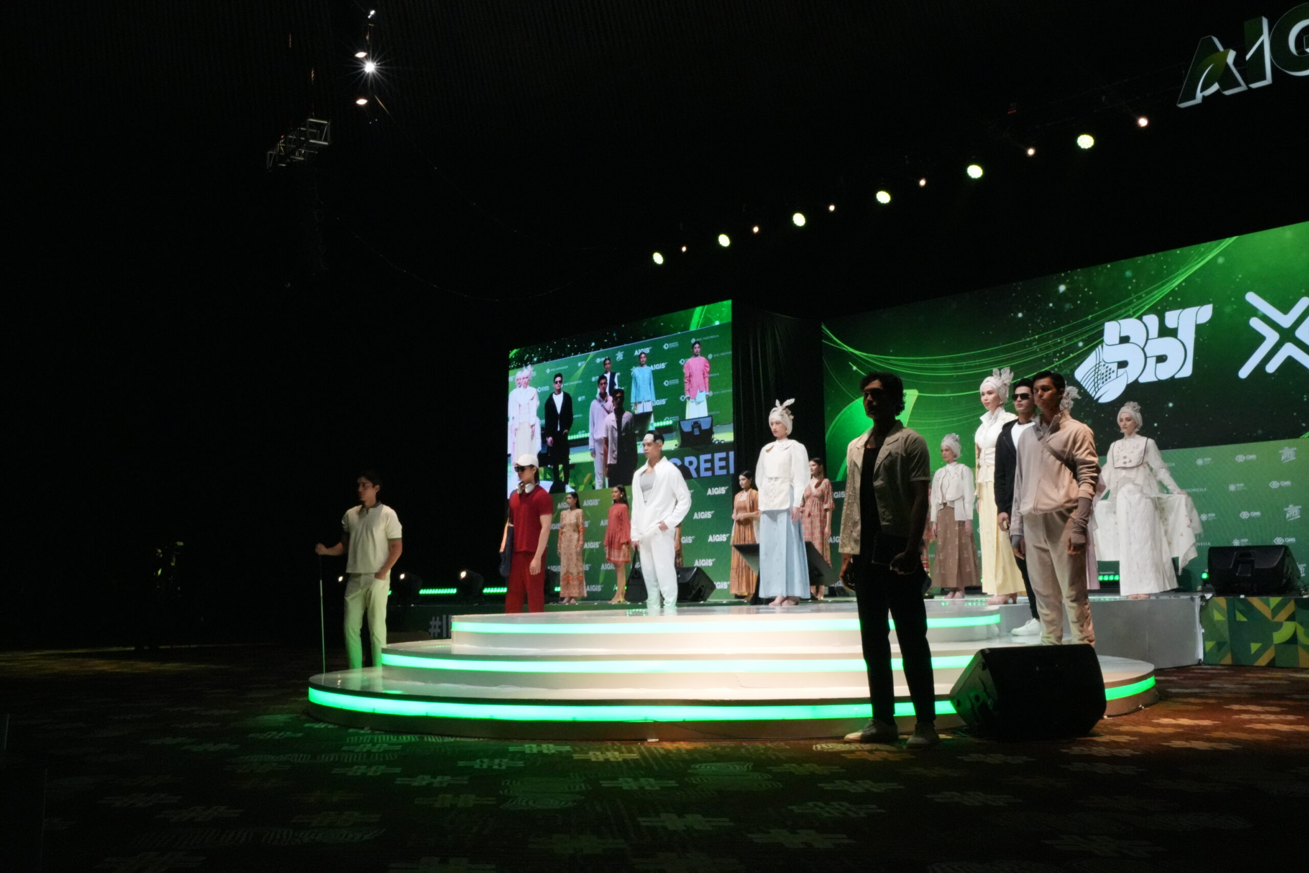 GRU Wear alongside other Brands at AIGIS 2025 Green Fashion Show